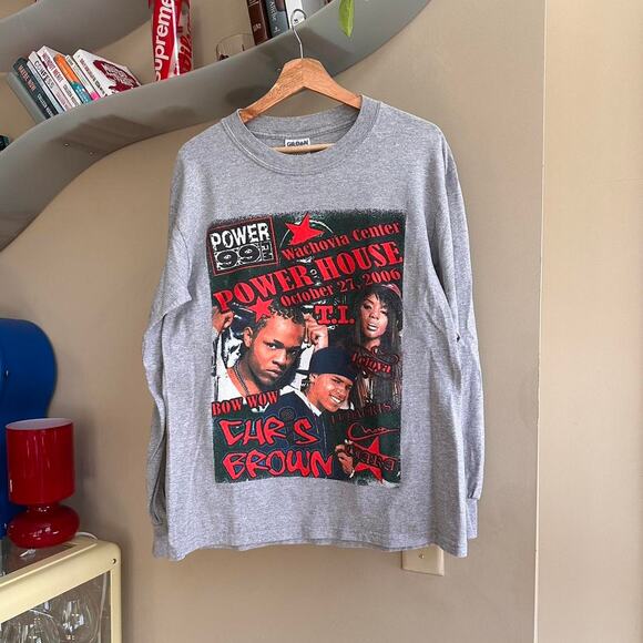 Vintage 2006 Chris Brown Bow Wow Rap Shirt - Picture 1 of 8